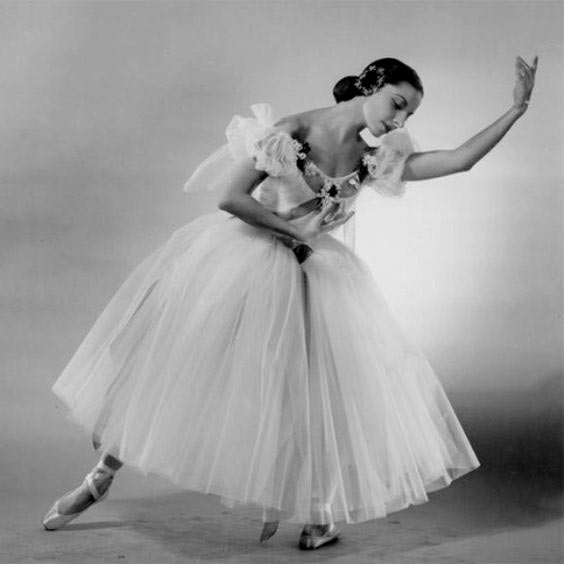 Alicia Alonso como Giselle.