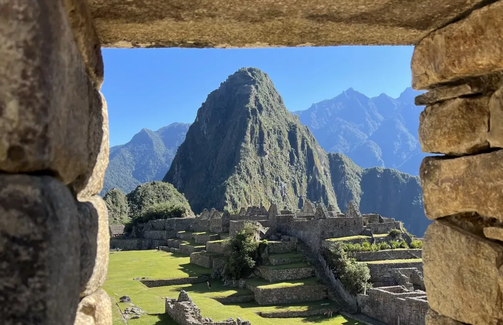 ventana a machu picchu